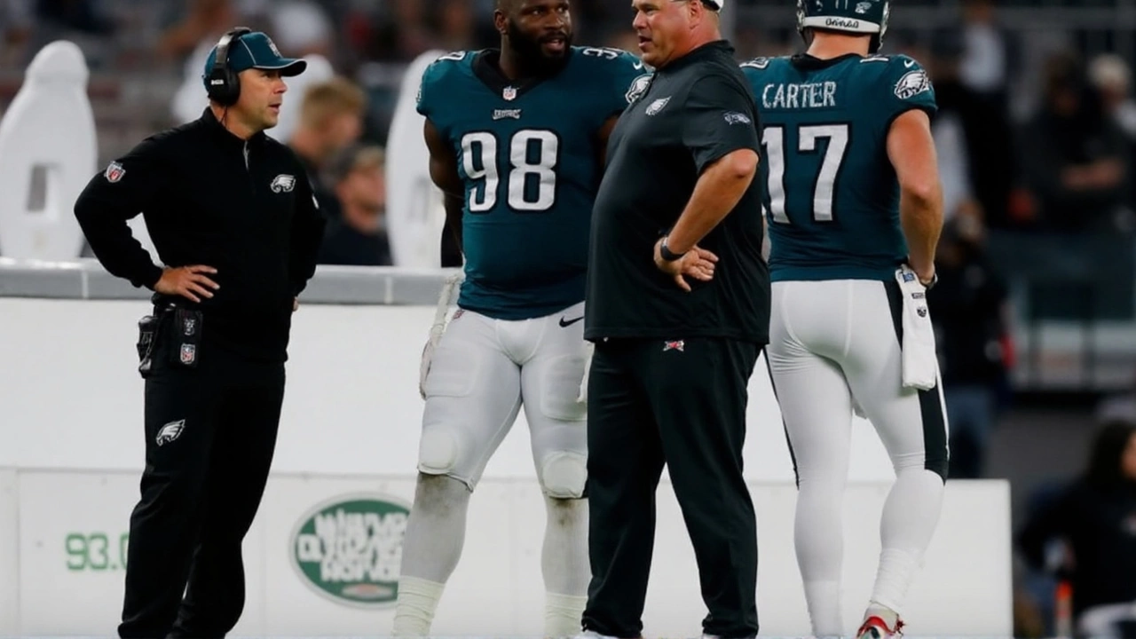 Jalen Carter ejected six seconds into Eagles–Cowboys opener for spitting on Dak Prescott